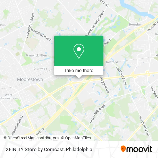 XFINITY Store by Comcast map