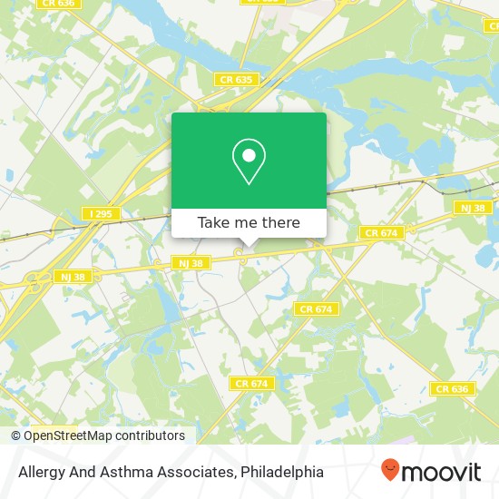 Allergy And Asthma Associates map