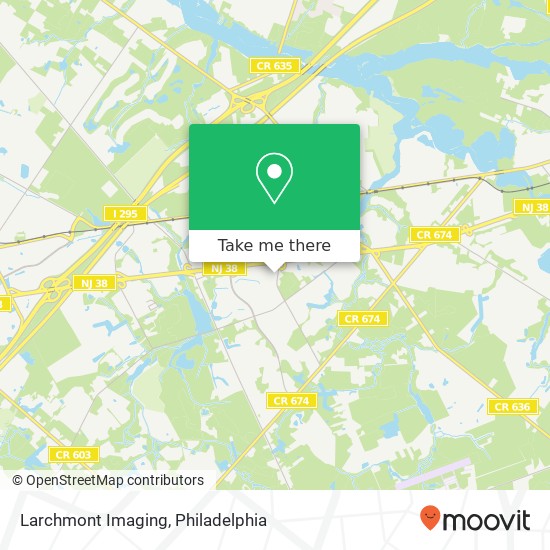 Larchmont Imaging map