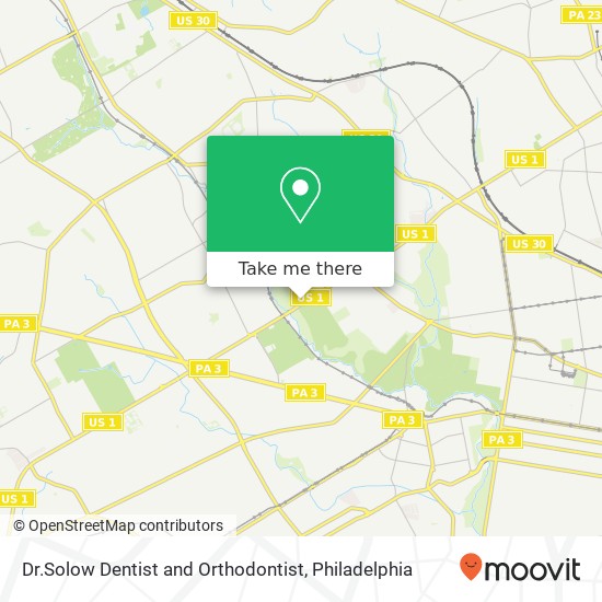 Dr.Solow Dentist and Orthodontist map