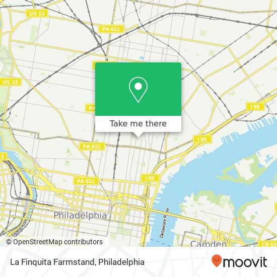 La Finquita Farmstand map