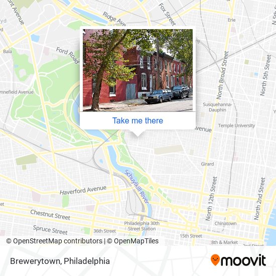 Brewerytown map