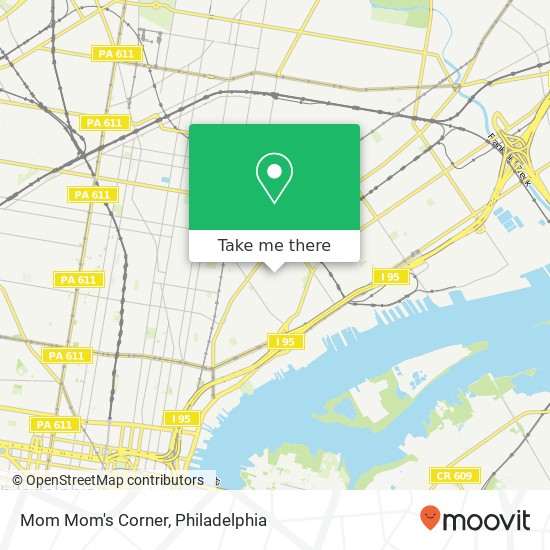 Mom Mom's Corner map