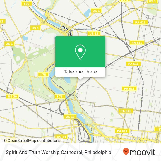 Spirit And Truth Worship Cathedral map