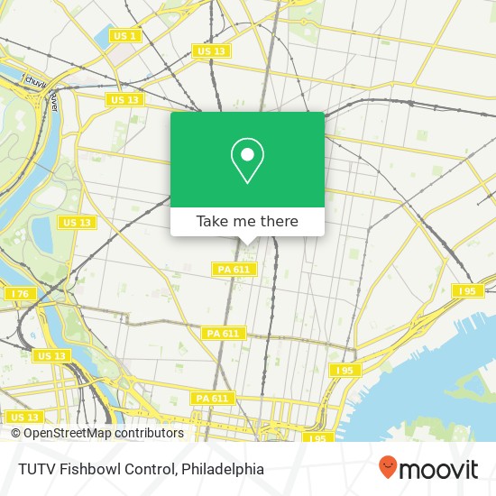 TUTV Fishbowl Control map