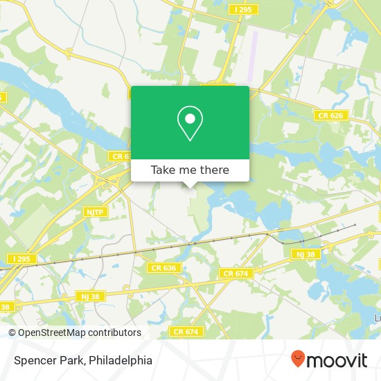 Mapa de Spencer Park