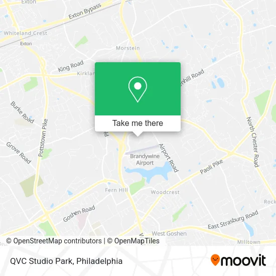 QVC Studio Park map