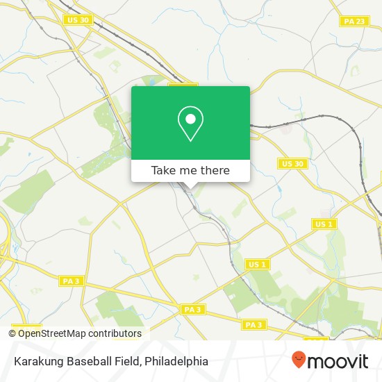 Karakung Baseball Field map