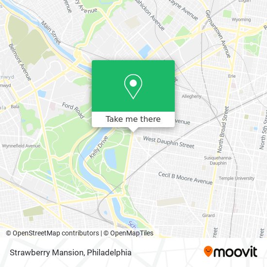Mapa de Strawberry Mansion