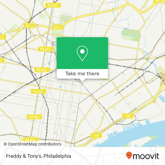 Mapa de Freddy & Tony's