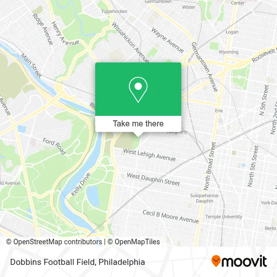 Dobbins Football Field map