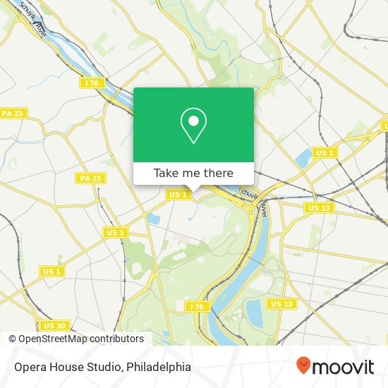Opera House Studio map