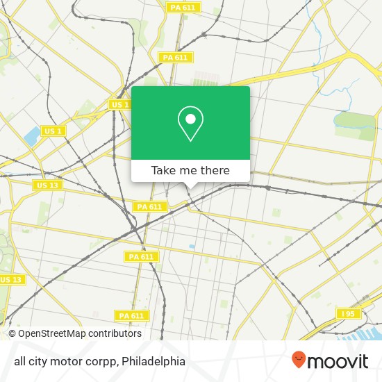all city motor corpp map