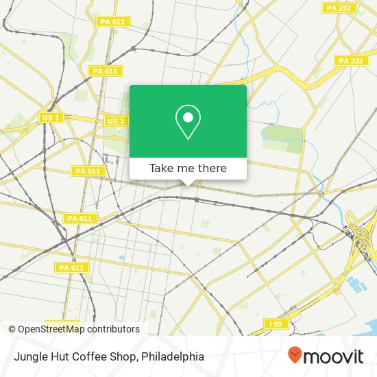 Mapa de Jungle Hut Coffee Shop