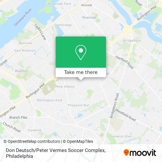 Don Deutsch / Peter Vermes Soccer Complex map