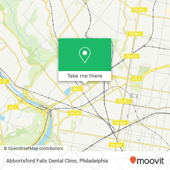 Mapa de Abbortsford Falls Dental Clinic