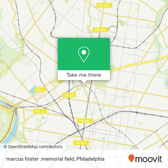 Mapa de marcus foster .memorial field