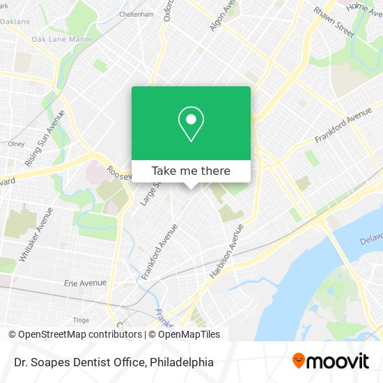 Dr. Soapes Dentist Office map