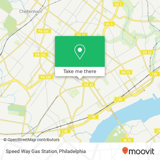 Speed Way Gas Station map