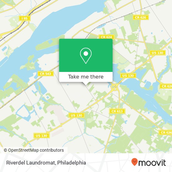 Mapa de Riverdel Laundromat