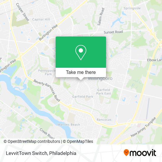 Mapa de LevvitTown Switch