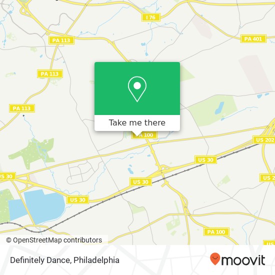 Definitely Dance map