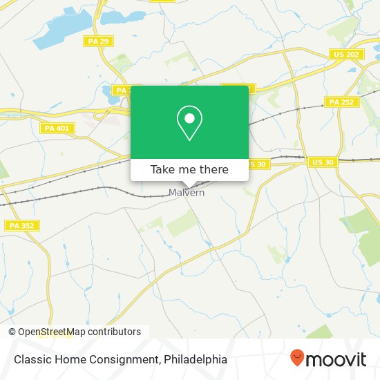 Classic Home Consignment map