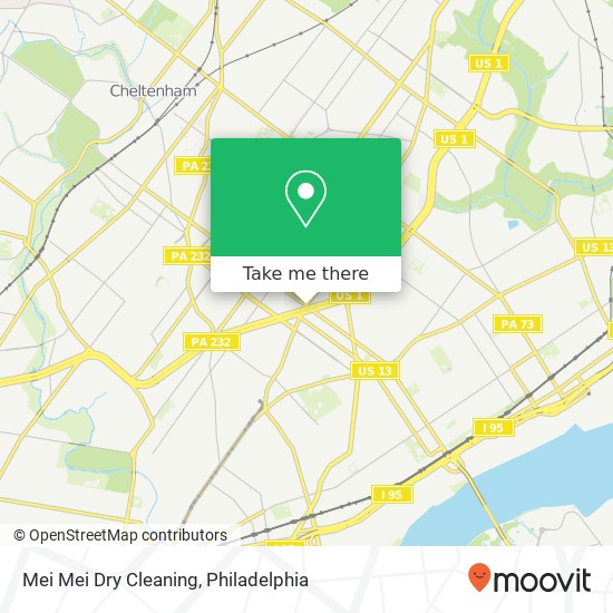 Mapa de Mei Mei Dry Cleaning