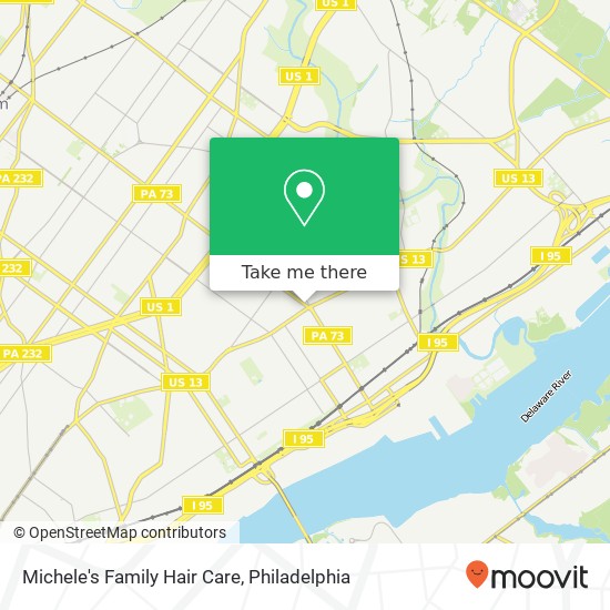 Michele's Family Hair Care map