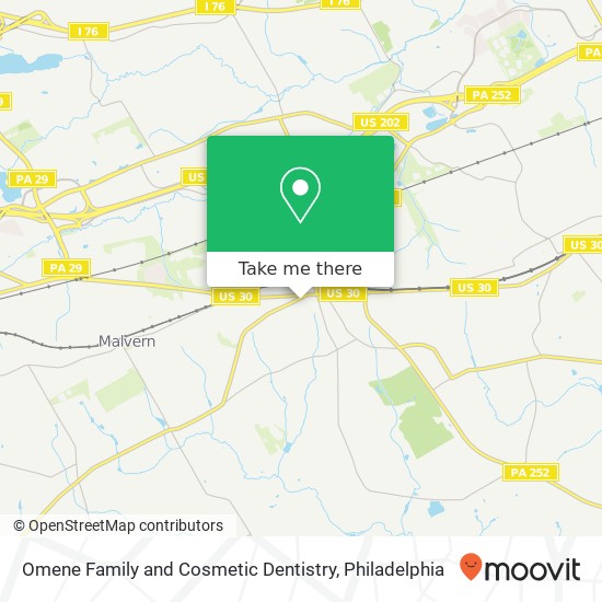 Omene Family and Cosmetic Dentistry map