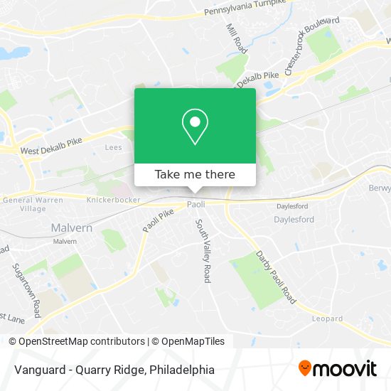 Vanguard - Quarry Ridge map