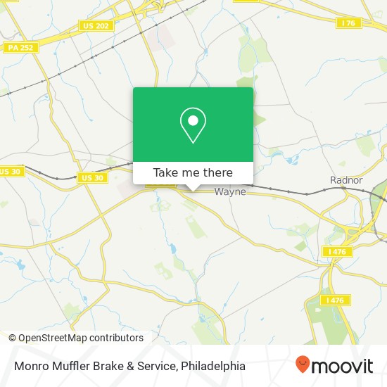 Monro Muffler Brake & Service map