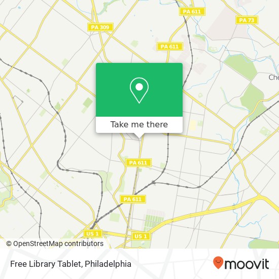 Mapa de Free Library Tablet