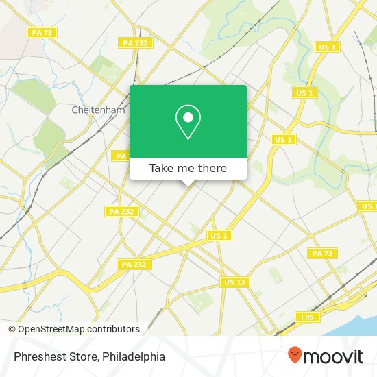Phreshest Store map