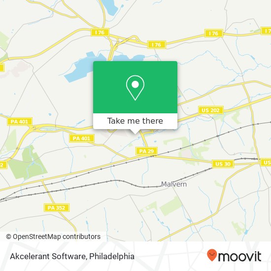 Akcelerant Software map