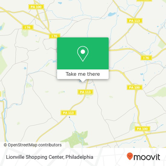 Mapa de Lionville Shopping Center