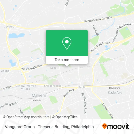 Vanguard Group - Theseus Building map