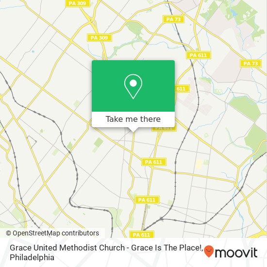 Grace United Methodist Church - Grace Is The Place! map