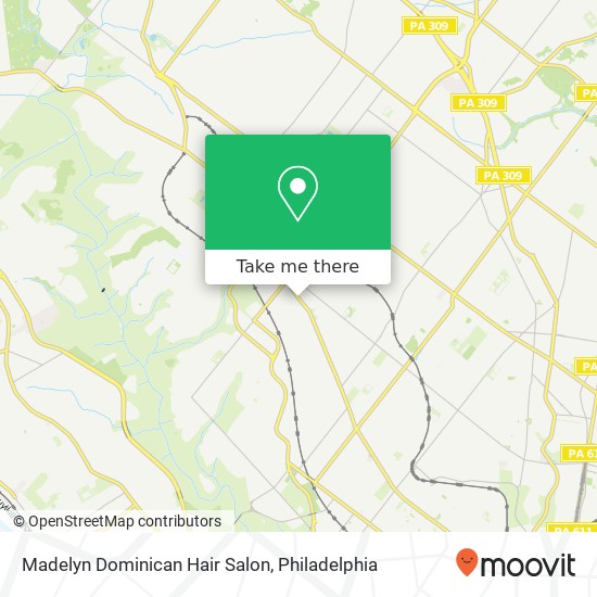 Mapa de Madelyn Dominican Hair Salon