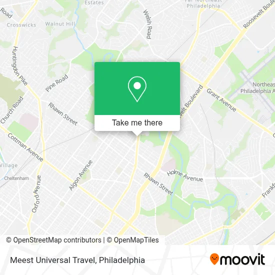 Meest Universal Travel map