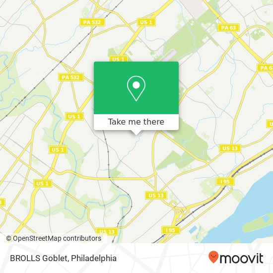 Mapa de BROLLS Goblet