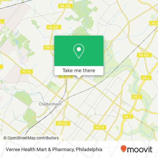 Mapa de Verree Health Mart & Pharmacy