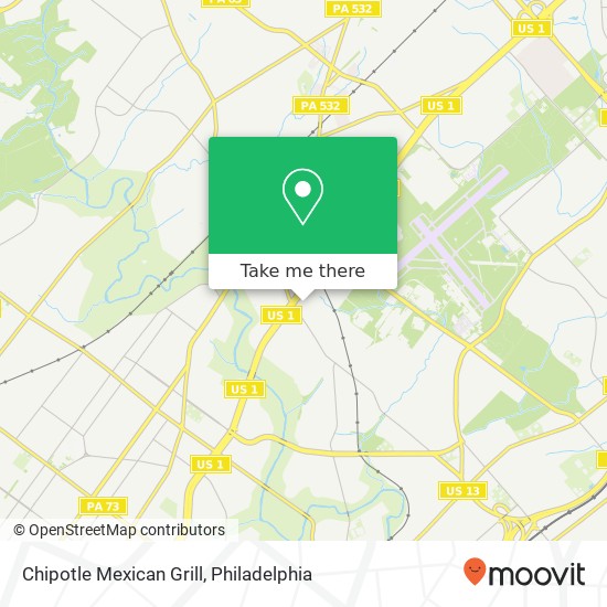 Chipotle Mexican Grill map