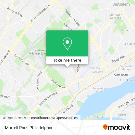 Mapa de Morrell Park