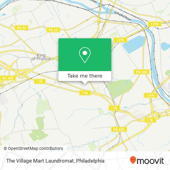 Mapa de The Village Mart Laundromat