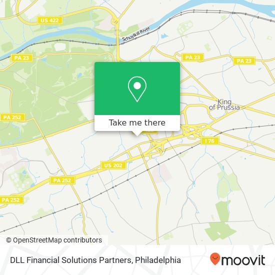 Mapa de DLL Financial Solutions Partners