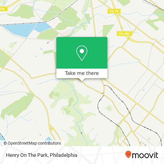 Henry On The Park map