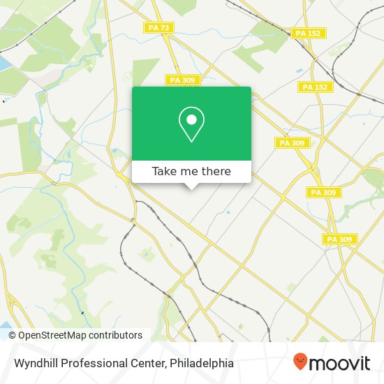 Wyndhill Professional Center map