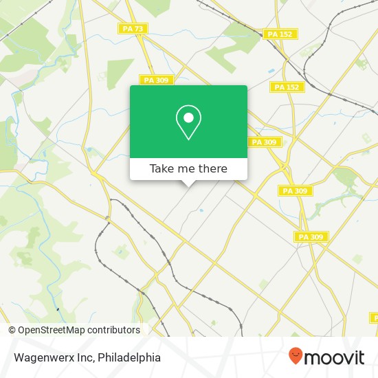 Mapa de Wagenwerx Inc