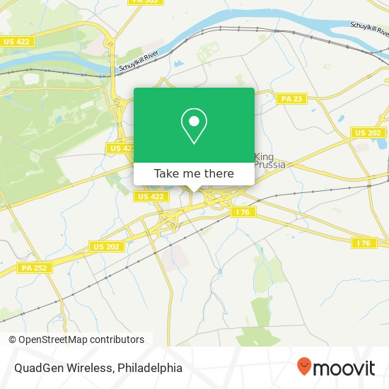 QuadGen Wireless map